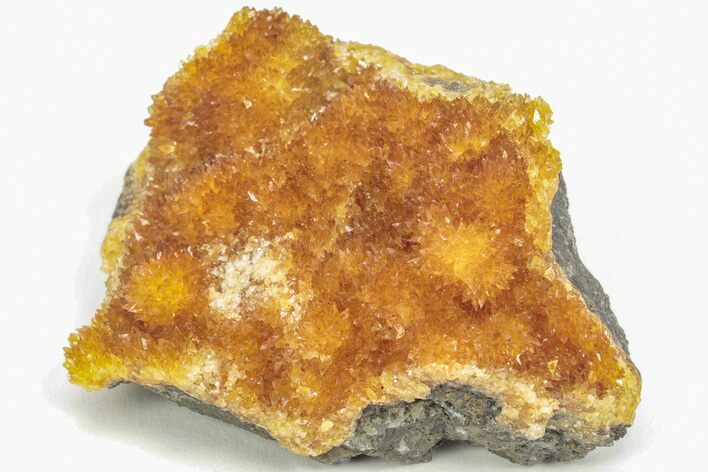 Orange Calcite Crystal Cluster - Poland #207637